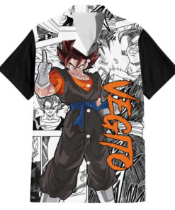 Chemise hawaïenne Vegito Dragon Ball Mix Manga