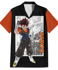 Chemise hawaïenne Vegito Dragon Ball Mix Manga