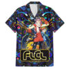 Chemise hawaïenne Vibing FLCL Couleurs Abstraites