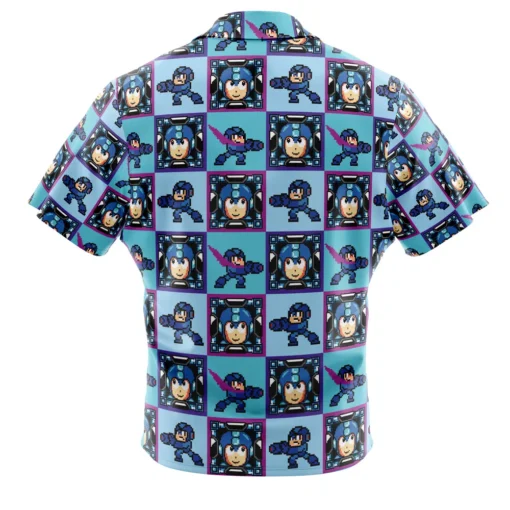 Chemise hawaïenne Jeu Vidéo Mega Man – Image 2