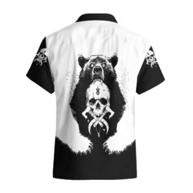 Chemise hawaïenne Vikings Tête de Mort