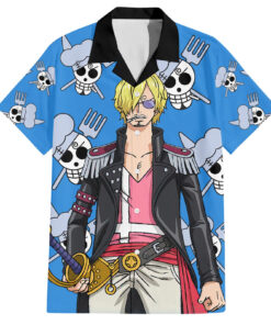 Chemise hawaïenne Vinsmoke Sanji Film Rouge