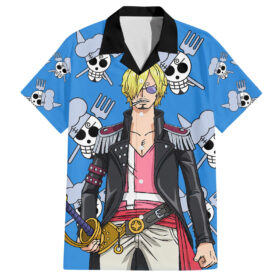 Chemise hawaïenne Vinsmoke Sanji Film Rouge