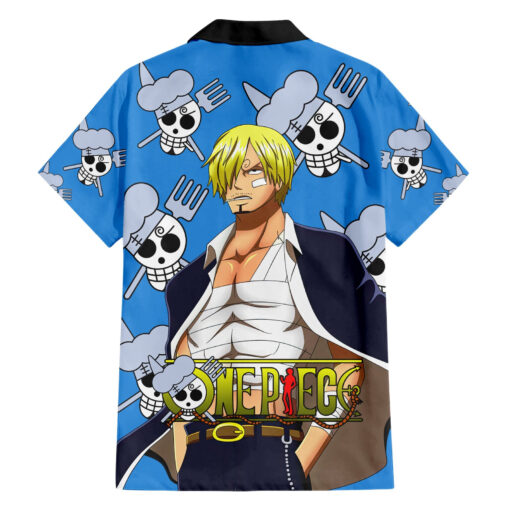 Chemise hawaïenne Vinsmoke Sanji Film Rouge – Image 2