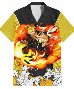 Chemise hawaïenne Vinsmoke Sanji One Piece Mix Japonais