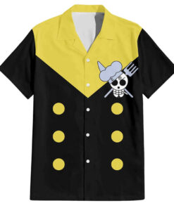 Chemise hawaïenne Vinsmoke Sanji One Piece Uniforme