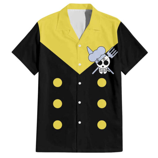 Chemise hawaïenne Vinsmoke Sanji One Piece Uniforme