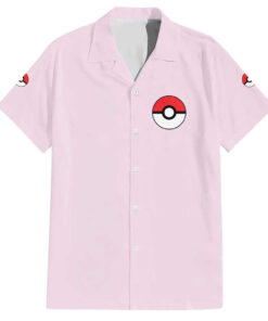 Chemise hawaïenne Volcarona Pokémon Style Japonais