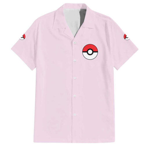 Chemise hawaïenne Volcarona Pokémon Style Japonais
