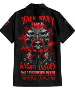 Chemise hawaïenne Walk Away Colère