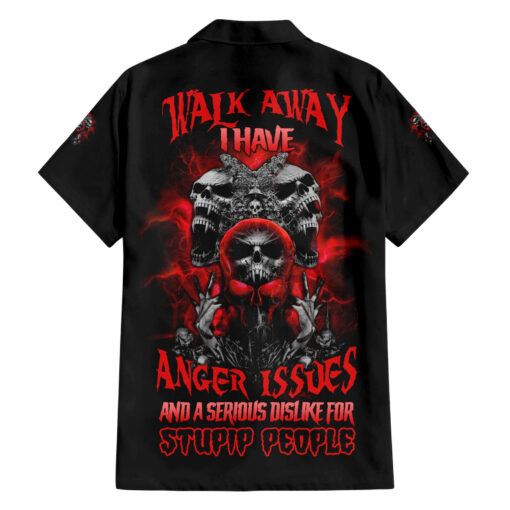 Chemise hawaïenne Walk Away Colère