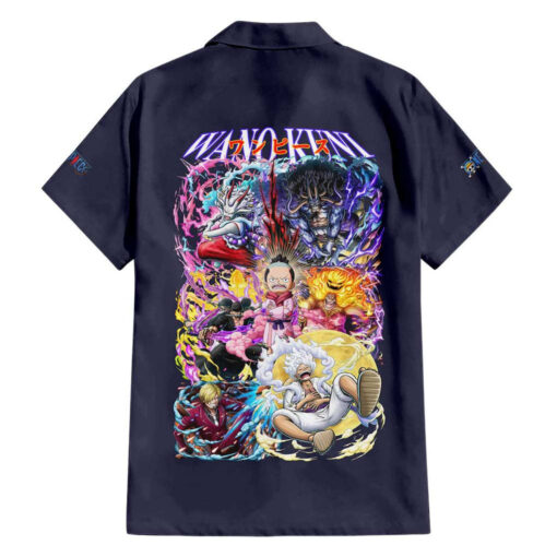 Chemise hawaïenne Wano Kuni One Piece Style Japonais – Image 2