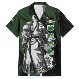 Chemise hawaïenne Zoro Roronoa Wano One Piece