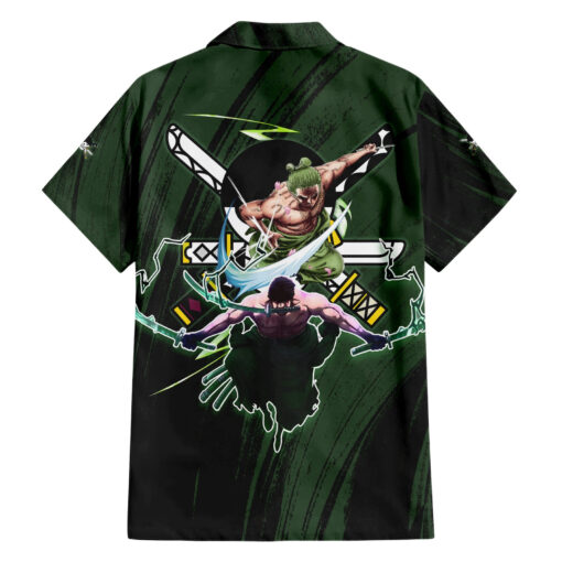 Chemise hawaïenne Zoro Roronoa Wano One Piece – Image 2