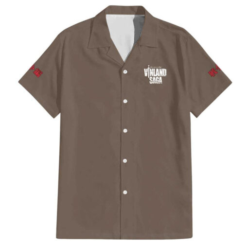 Chemise hawaïenne Arc de Guerre Vinland Saga Style Japonais