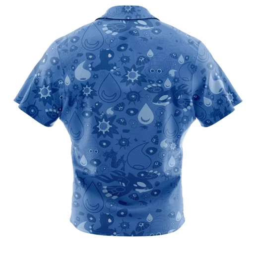 Chemise hawaïenne Pokémon Type Eau – Image 2