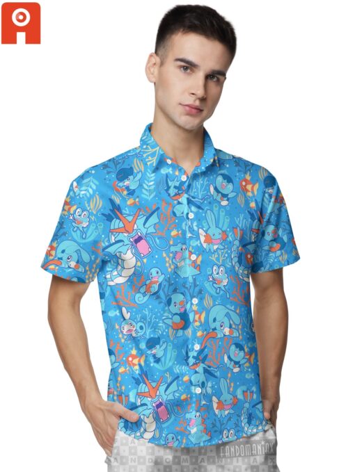 Chemise hawaïenne Aloha Type Eau – Image 3
