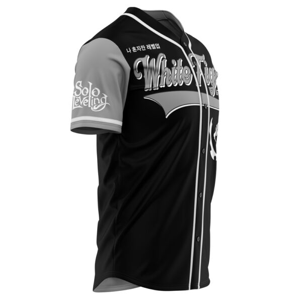 Maillot de baseball Guilde du Tigre Blanc Solo Leveling – Image 2