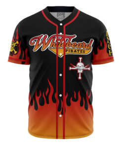 Maillot de baseball Pirates de Barbe Blanche Ace One Piece