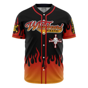 Maillot de baseball Pirates de Barbe Blanche Ace One Piece