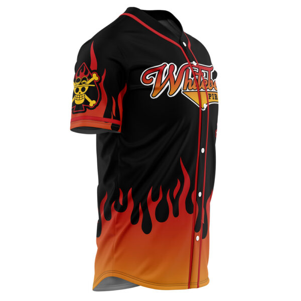 Maillot de baseball Pirates de Barbe Blanche Ace One Piece – Image 2