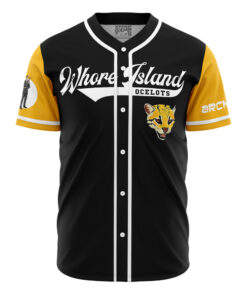 Maillot de baseball Whore Island Ocelots Archer V2