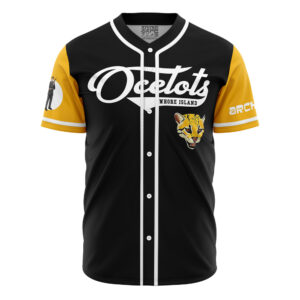 Maillot de baseball Whore Island Ocelots Archer V3