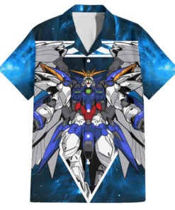 Chemise hawaïenne Wing Zero Gundam