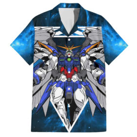 Chemise hawaïenne Wing Zero Gundam