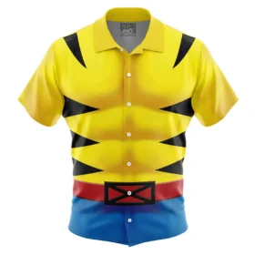 Chemise hawaïenne Wolverine Marvel