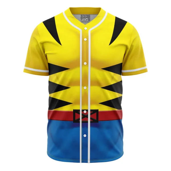 Maillot de baseball Wolverine Cosplay Marvel