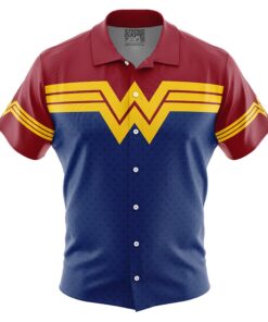 Chemise hawaïenne Wonder Woman DC Comics