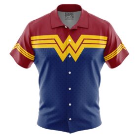Chemise hawaïenne Wonder Woman DC Comics