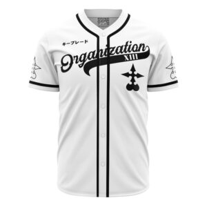 Maillot de baseball Xemnas Organisation XIII Kingdom Hearts