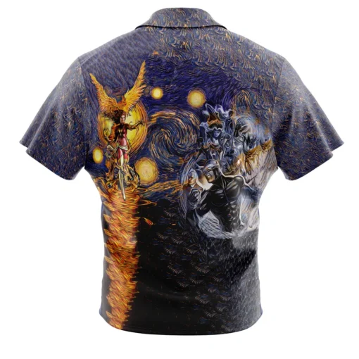 Chemise hawaïenne X-Men Phénix Noir Nuit étoilée – Image 2