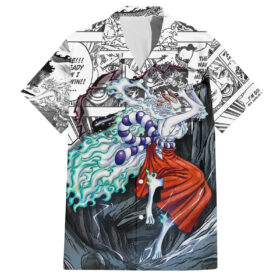 Chemise hawaïenne Yamato One Piece Mix Manga