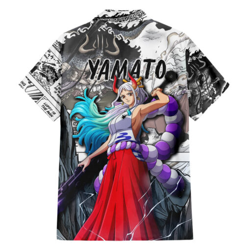 Chemise hawaïenne Yamato One Piece Mix Manga – Image 2