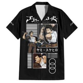 Chemise hawaïenne Yami Sukehiro Black Clover
