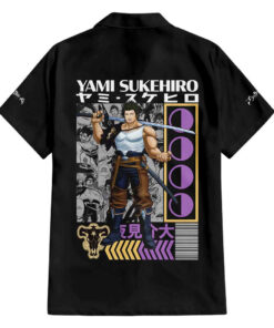 Chemise hawaïenne Yami Sukehiro Black Clover V2