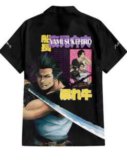 Chemise hawaïenne Yami Sukehiro Black Clover V3