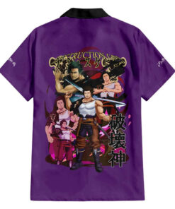 Chemise hawaïenne Yami Sukehiro Black Clover Style Japonais