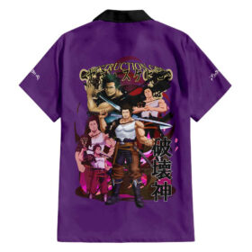 Chemise hawaïenne Yami Sukehiro Black Clover Style Japonais