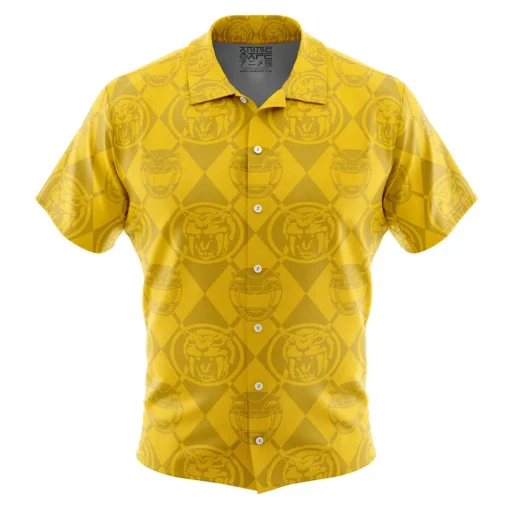 Chemise hawaïenne Ranger Jaune Power Rangers