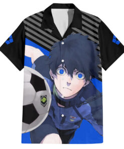 Chemise hawaïenne Yoichi Isagi Blue Lock