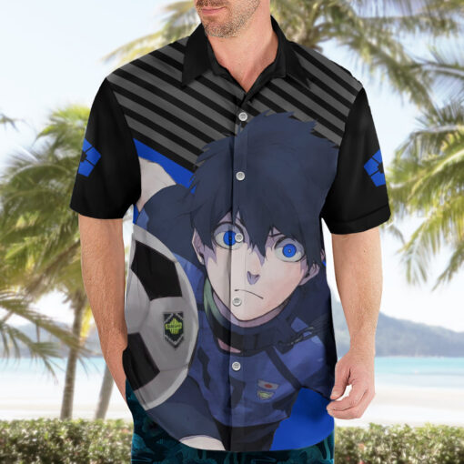 Chemise hawaïenne Yoichi Isagi Blue Lock – Image 3