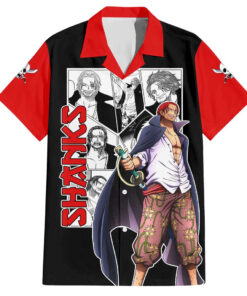 Chemise hawaïenne Yonko Shanks One Piece Mix Manga