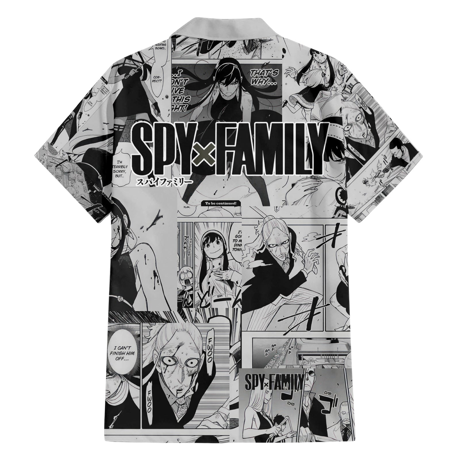Chemise hawaïenne Yor Forger Spy X Family Mix Manga – Image 2