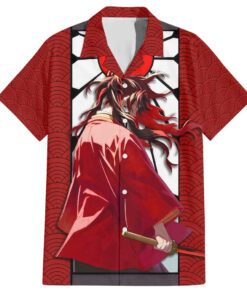 Chemise hawaïenne Yoriichi Tsugikuni Demon Slayer