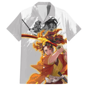 Chemise hawaïenne Yoriichi Tsugikuni Demon Slayer