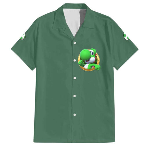 Chemise hawaïenne Yoshi Mario Bros